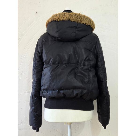 Zero Xposur Black Attachable Hooded Winter Jacket Woman's Size Medium - Picture 3 of 8